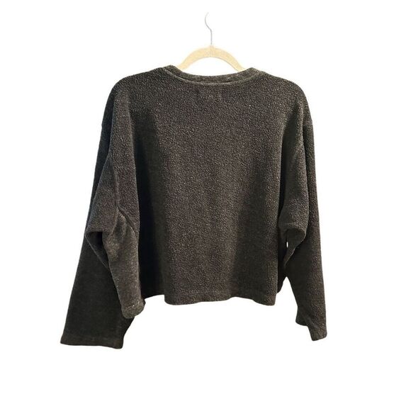 Velvet By Graham & Spencer Arissa Pullover Sz XS Charcoal Gray minimalist tradit - Picture 4 of 11